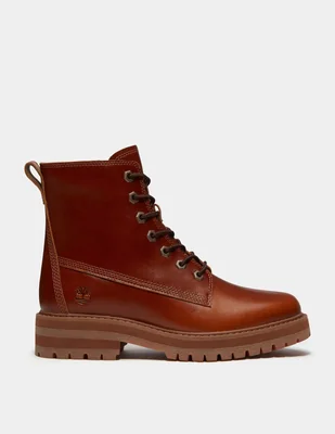 Bota Arriba del tobillo Botas Britton Drive para Mujer Café TB0A2FMVEM4 de Piel para mujer