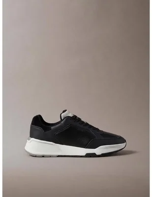 Tenis de piel para hombre