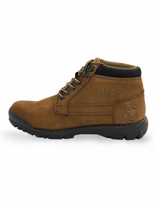 Bota de nobuck para hombre