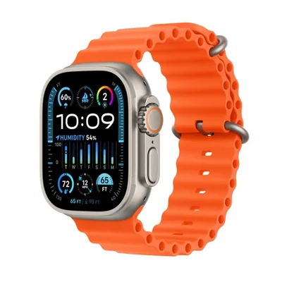Apple Watch Ultra 2 [GPS + Cellular 49 mm] reacondicionado funda de titanio con correa naranja oc
