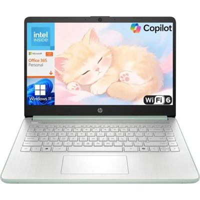 Portátil HP 14" Intel N150 128 GB Windows 11 Office 365
