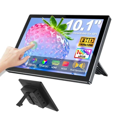 Monitor Forzola de 101" con pantalla táctil HDMI IPS
