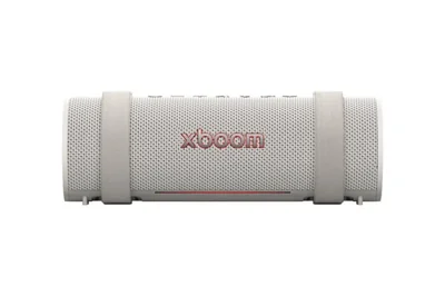 Bocina LG xboom Grab by Will.i.am Bluetooth portátil 20hrs de batería IP67 Color Gris