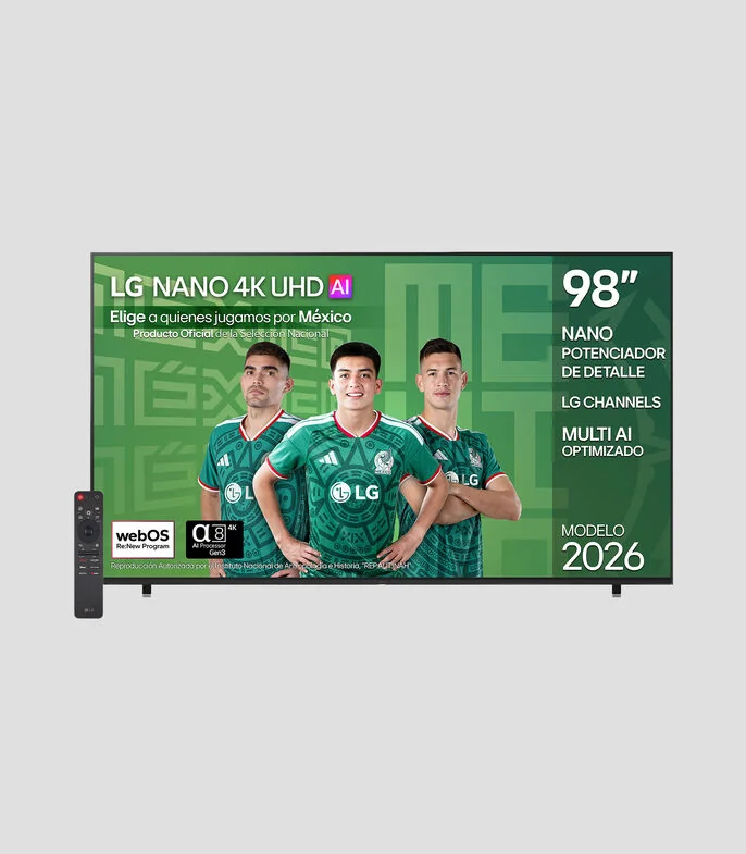Pantalla 98 Pulgadas Plana NanoCell 4K 98NU855BPSB