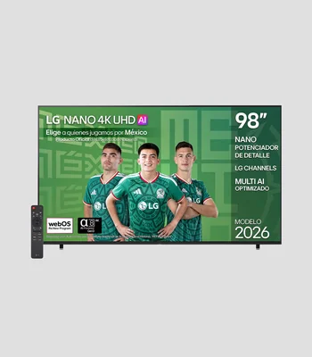 Pantalla 98 Pulgadas Plana NanoCell 4K 98NU855BPSB