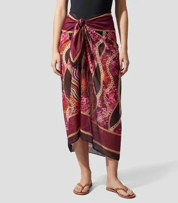 Pareo en Animal Print Mujer