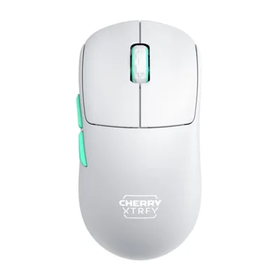Ratón para juegos CHERRY XTRFY M68 Inalámbrico Blanco