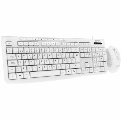 Kit teclado y mouse acteck mk455 1600dpi usb ac-941792