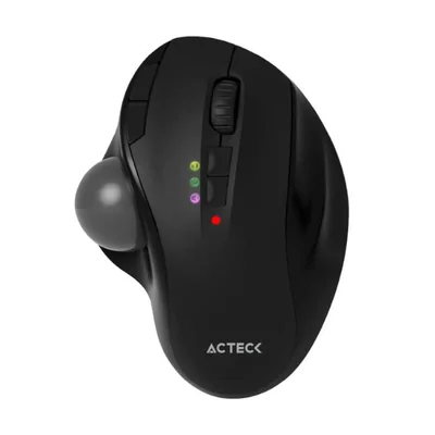 Mouse ergonomico acteck virtuos art mi790 1600dpi inalambrico 8 botones negro ac