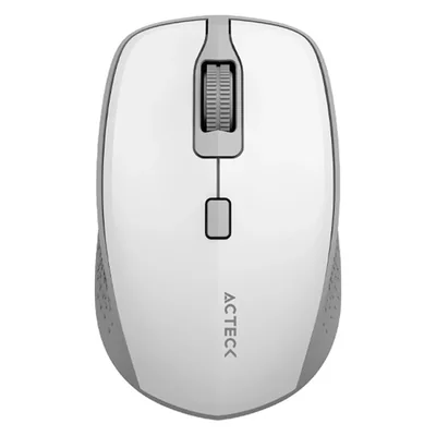 Mouse acteck optimize trip mi670 1600dpi 4 botones inalambrico usb 2.4 ghz blanc