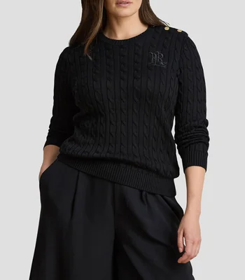 Suéter cuello redondo Mujer