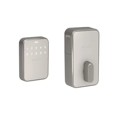 Cerradura inteligente SCHLAGE Sense Pro UWB en níquel satinado