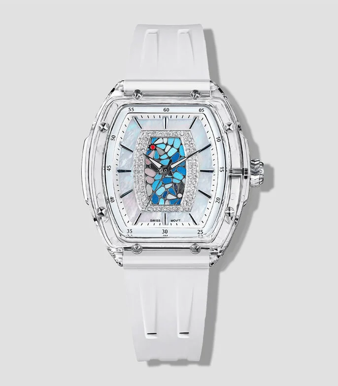 Reloj para Mujer Núcleo casual, Blanco
