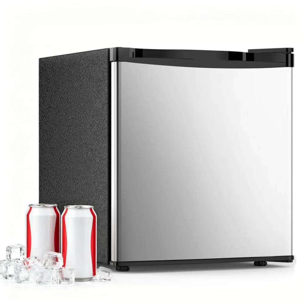 Mini Nevera Antarctic Star 46L Plateada Ajustable