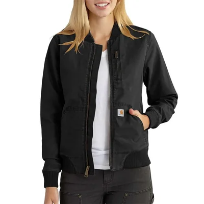 Chaqueta bomber Carhartt Crawford negra talla S