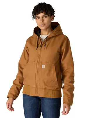 Chaqueta Carhartt 2X Marrón Lavado Duck Active