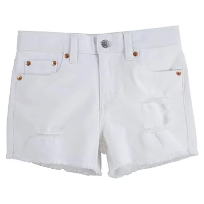 Pantalones cortos Levi's Girlfriend Fit de mezclilla