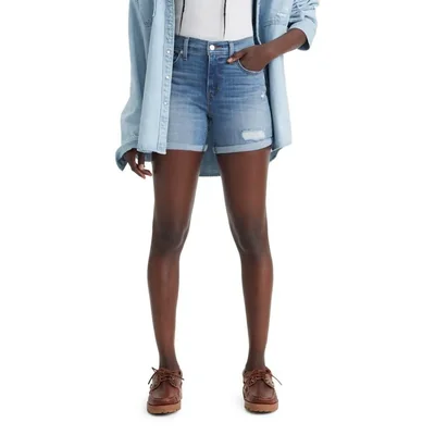 Shorts Levi's 33 de longitud media y ajuste entallado para mujer