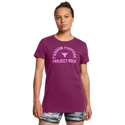 Camiseta Under Armour Project Rock 505 Púrpura XL