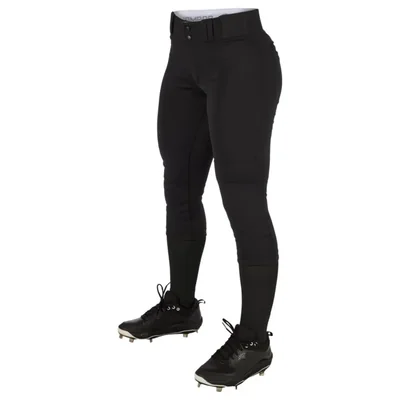 Pantalón de Softball CHAMPRO XXL Negro Poliéster