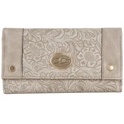 Monedero Broche Taupe Chatties para Mujer
