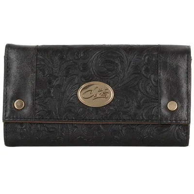 Monedero Broche Negro Chatties para Mujer