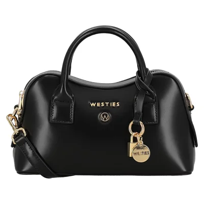 Bolsa Satchel Negro Westies para Mujer