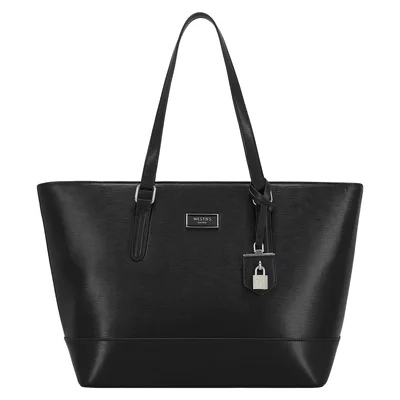 Bolsa Tote Negro Westies para Mujer