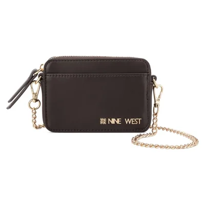 Bolsa Card Case Café Oscuro Nine West para Mujer