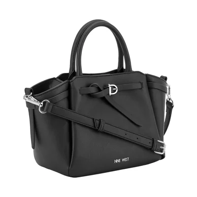 Bolsa Satchel Negro Nine West para Mujer