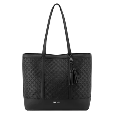 Bolsa Tote Negro Nine West para Mujer