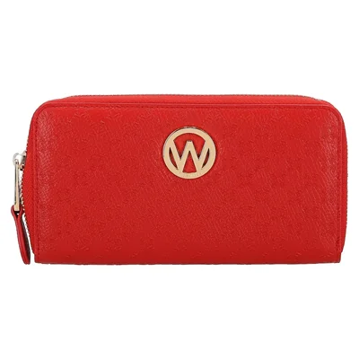 Cartera Zip Around Rojo Westies