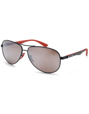 Anteojos Lentes Sol Ray Ban Polarized Scuderia Ferrari RB8313M F002/H2 61-13