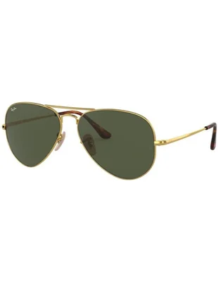 Lentes Anteojos de Sol Ray Ban Aviator Metal 2 RB3689 9147/31 58-14
