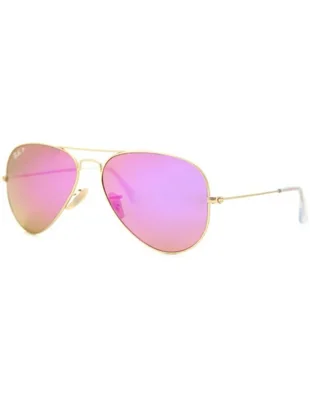 Anteojos Lentes de Sol Ray Ban Polarizado Aviator RB3025 1121Q 58-14