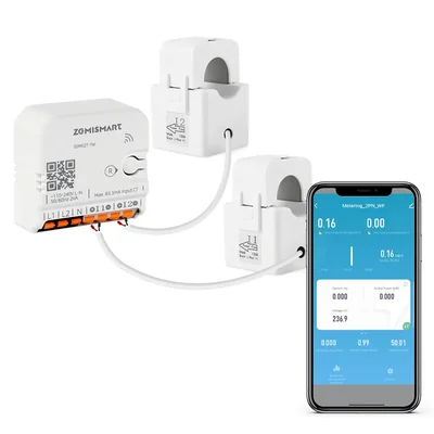 Monitor De Energía Blindsmart Wi‑fi Para Hogar Inteligente Bidireccional Con Medidor De Consumo - Venta Internacional.