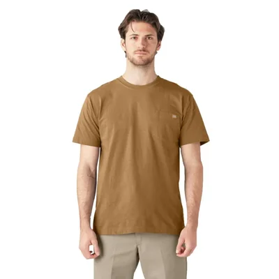Camiseta Dickies de Cuello Redondo Talla Grande Marrón Pato