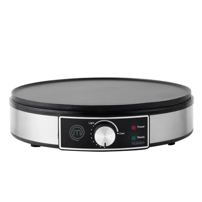 Crepera Eléctrica Acero 30cm Hukën Masterchef