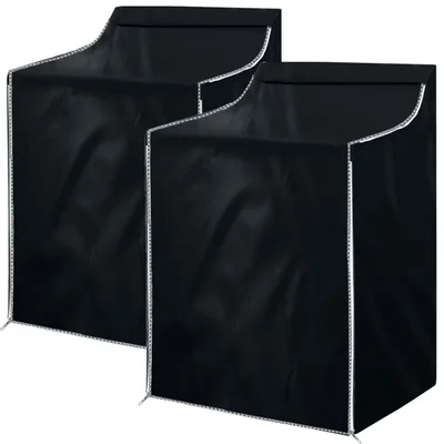 Cobertura Eikooss Para Lavadora Y Secadora Impermeable Negra Paquete De 2 - Venta Internacional.