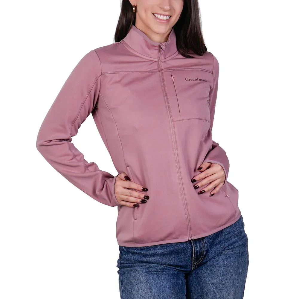 Sudadera Fit Entallada Greenlander Rosa para Mujer