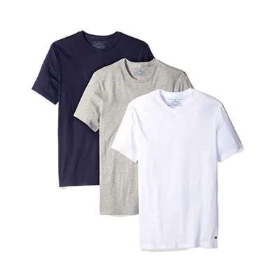Pack De 3 Camisas Interiores Tommy Hilfiger Con Cuello Redondo Para Hombre, Talla Xl - Venta Internacional.