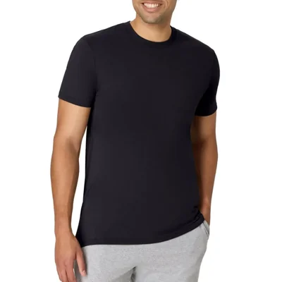 Camiseta Hanes X Large Tall Negra (Tri-Blend)