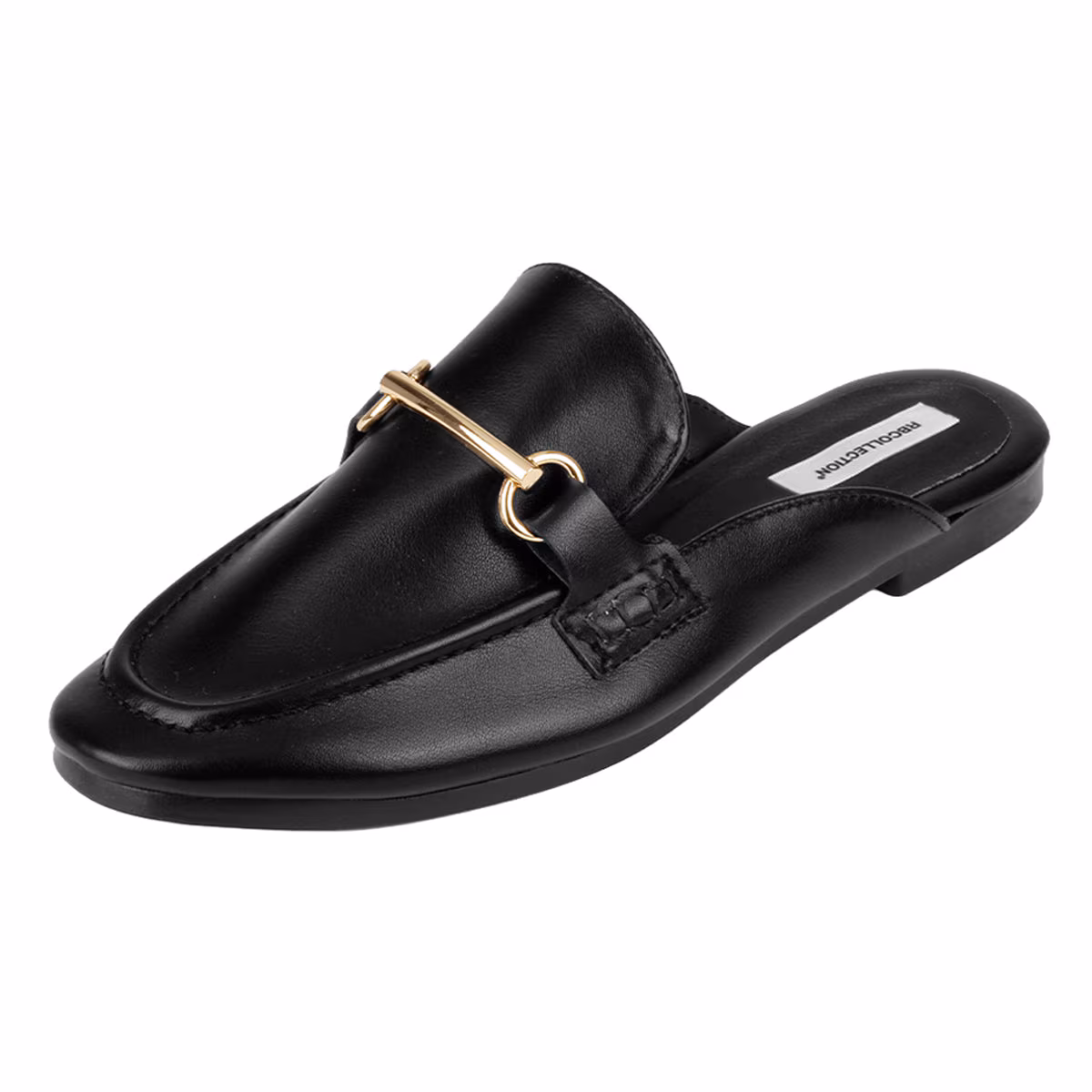 Loafers Rbcollection Negro Para Mujer