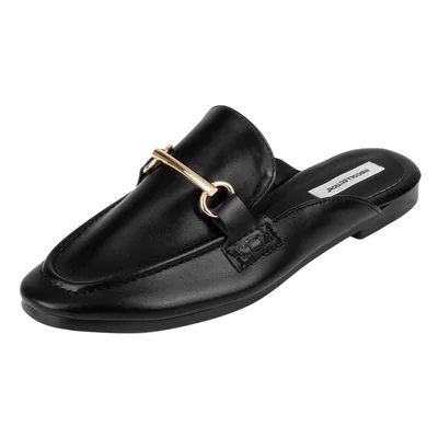 Loafers Rbcollection Negro Para Mujer