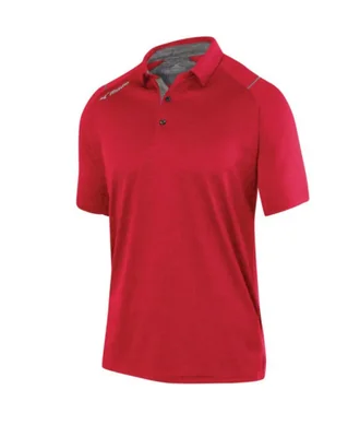Polo Mizuno para hombre rojo tamaño 3XL que absorbe la humedad