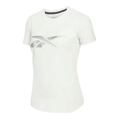 PLAYERA REEBOK MUJER BASIC COTTON TEE BLANCO TS0115