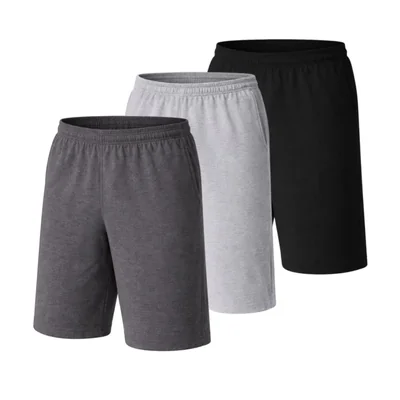 Shorts Hanes 19 cm pack de 3 con bolsillos deportivos para hombre