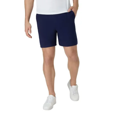Shorts Hanes 18 cm con bolsillos de algodón - Azul marino deportivo