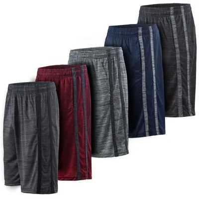 Shorts de gimnasio Essential Elements pack de 5 unidades Dry-Fit para hombre