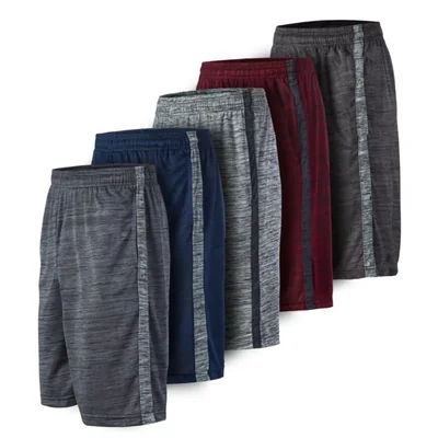 Pantalones cortos Essential Elements Pack de 5 – Secado rápido y bolsillos